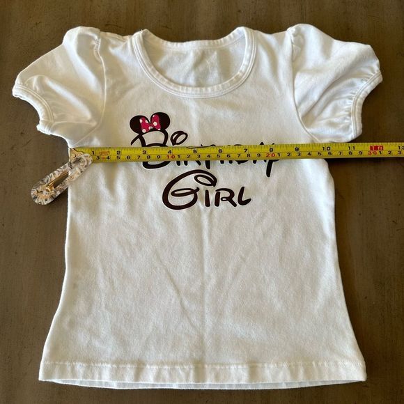 Minnie Mouse Birthday Girl Tee Shirt - Picture 3 of 5